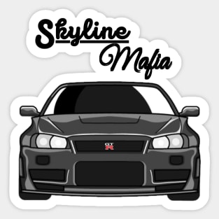 Skyline r34 gtr Sticker